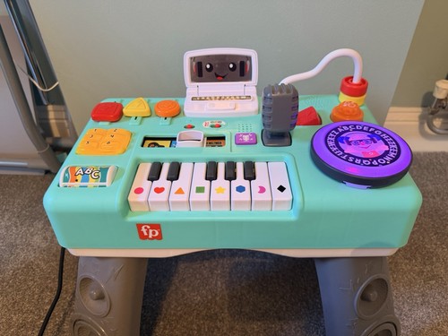 Fisher price musical table - dj,