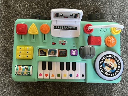 Fisher price table english - fisher, dj